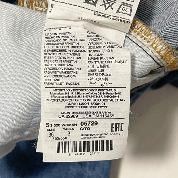 Mango Grace Crop Slim Fit Jeans - Picture 14 of 14